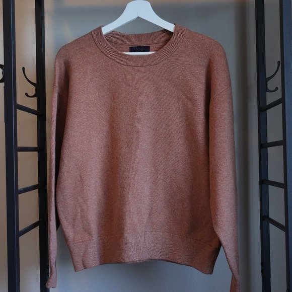 Rachel Roy Pink Crew Neck Sweater Size M - Picture 1 of 2